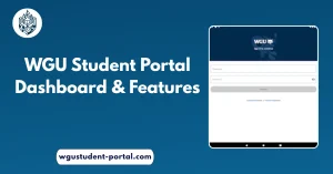 WGU Student Portal Dashboard & Features